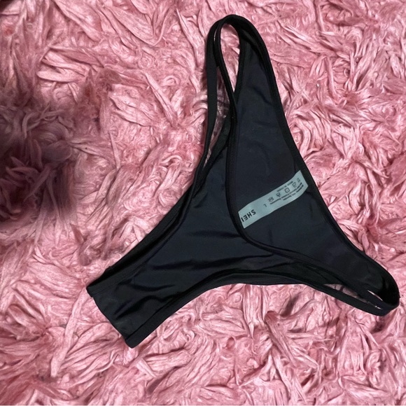 SHEIN Swim Shein Mesh Sides Bikini Swim Bottom Poshmark